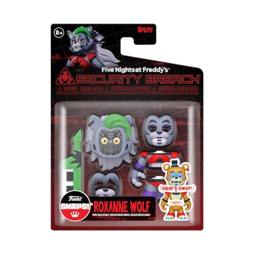 Funko Five Nights At Freddy's (FNAF) Snap: RR - Glamrock Roxanna - Vinyl-Sammelfigur - Geschenkidee - Offizielle Handelswaren - Spielzeug Für Kinder Und Erwachsene - Video Games Fans - Strumpffüller von Funko