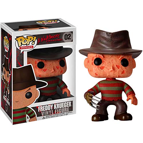 Funko Freddy Krueger: A Nightmare on Elm Street x Pop! Movie Vinyl-Figur & 1 PET Kunststoff Graphical Protector Bundle [#002 / 02291 - B] von Funko