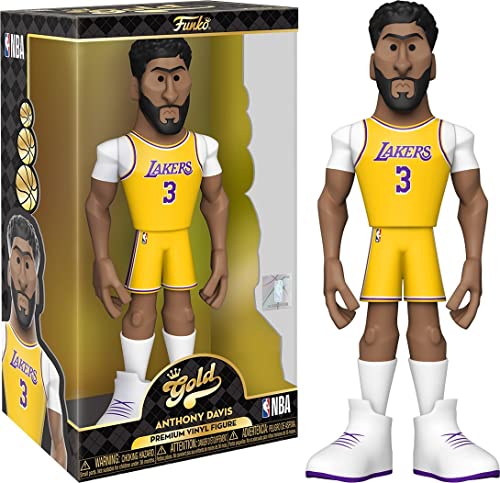 Funko Gold 12" NBA: Lakers - Anthony Davis - 1/6 Quote Für Seltene Chase-Variantease - Sammelbare Vinyl-Actionfigur - Geschenkidee Zum Geburtstag - Offizielle Handelswaren - Für Ihre Sammlung von Funko