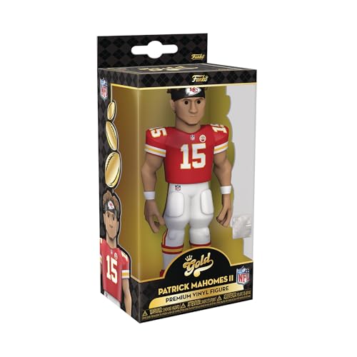 Funko Gold 5" NFL: Chiefs - Patrick Mahomes - 1/6 Quote Für Seltene Chase-Variantease - Sammelbare Vinyl-Actionfigur - Geschenkidee Zum Geburtstag - Offizielle Handelswaren - Für Ihre Sammlung von Funko