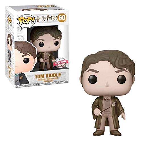 Funko - Harry Potter-Tom Riddle (Black & White) Figurine, Mehrfarbig, 31266 von POP