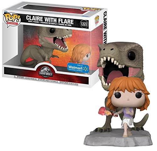 Funko Jurassic Park Jurassic World - Claire with Flare (POP! Moment) Vinyl Figur 1223 Unisex Movie Moments Standard von Funko