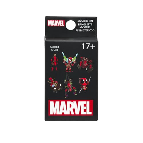 Loungefly Funko - Marvel: Deadpool - Blind Box Enamel Pin - Deadpool - Blind Box Emaille-Nadeln - Niedliche Brosche Zum Sammeln - Für Rucksäcke & Taschen - Geschenkidee - Offizielle Handelswaren von Funko