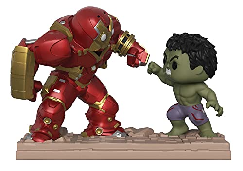 Funko - Marvel-Movie Moments-Hulkbuster Vs Hulk Figur, Mehrfarbig, 31269 von Funko