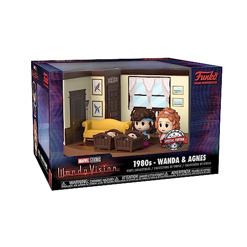 Funko Mini Moments: Marvel: Wanda Vision - LR 80’s - WandaVision - Vinyl-Sammelfigur - Geschenkidee - Offizielle Handelswaren - Spielzeug Für Kinder und Erwachsene - TV Fans von Funko