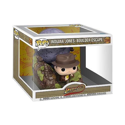 Funko Movie Moment: Indiana Jones - Boulder Scene - Raiders of The Lost Ark - Vinyl-Sammelfigur - Geschenkidee - Offizielle Handelswaren - Spielzeug Für Kinder und Erwachsene - Movies Fans von Funko