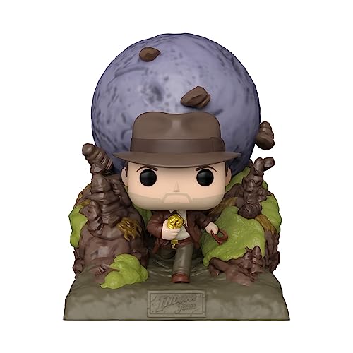 Funko Movie Moment: Indiana Jones - Boulder Scene - Raiders of The Lost Ark - Vinyl-Sammelfigur - Geschenkidee - Offizielle Handelswaren - Spielzeug Für Kinder und Erwachsene - Movies Fans von Funko