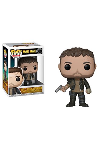 Funko Movies: Mad Max Fury Road - Max Rockatansky mit Gun #509 Vinyl Figur, 28038, Multi, Standard von Funko