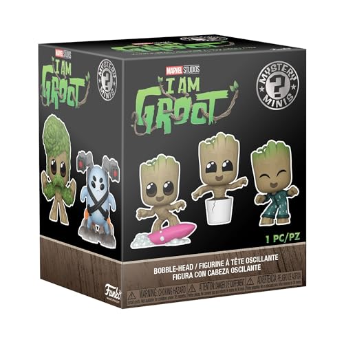 Funko Mystery Mini - Marvel - Guardians of The Galaxy - 1 of 12 to Collect - Styles Vary - Groot Shorts- Vinyl-Sammelfigur - Geschenkidee - Offizielle Handelswaren - TV Fans und Display von Funko