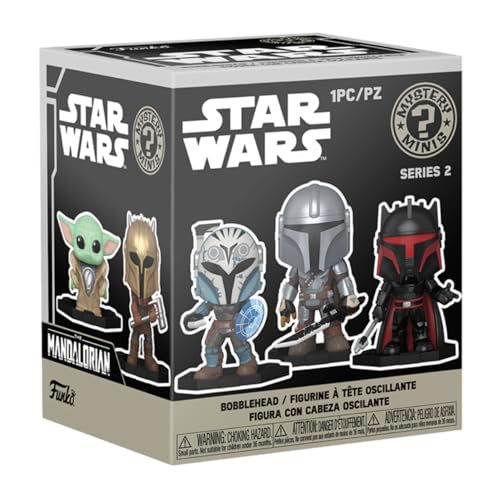 Funko Mystery Mini: The Mandalorian - Vinyl-Sammelfigur - Geschenkidee - Offizielle Handelswaren - Spielzeug Für Kinder und Erwachsene - TV Fans - Mini-Figur Für Sammler und Display von Funko