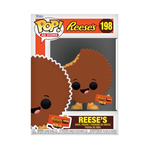 Funko POP! Ad Icons: Reese's Cup - (Package) - Candy Package - Vinyl-Sammelfigur - Geschenkidee - Offizielle Handelswaren - Spielzeug Für Kinder Und Erwachsene - Ad Icons Fans von Funko