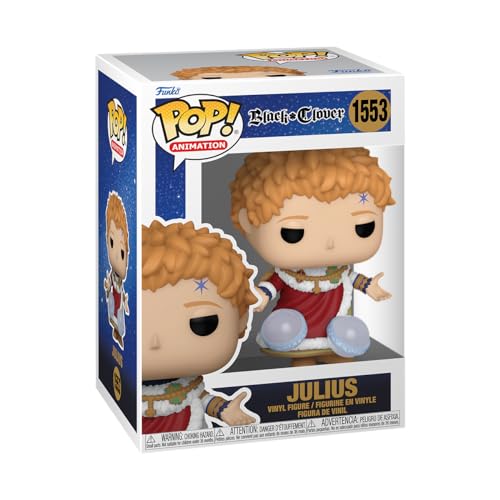 Funko Pop! Animation: Black Clover - Julius Novachrono - Vinyl-Sammelfigur - Geschenkidee - Offizielle Handelswaren - Spielzeug Für Kinder und Erwachsene - Anime Fans - Modellfigur Für Sammler von Funko