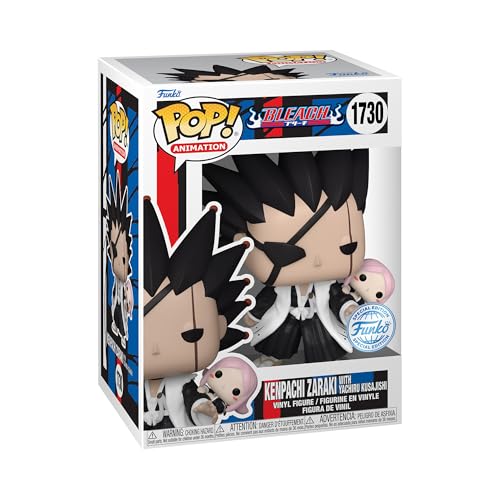 Funko POP! Animation: Bleach - Kenpachi mit Yachiru - Amazon-Exklusiv - Vinyl-Sammelfigur - Geschenkidee - Offizielle Handelswaren - Spielzeug Für Kinder und Erwachsene - Anime Fans von Funko