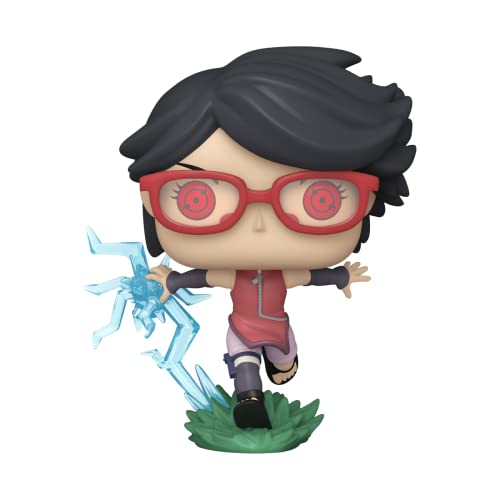 Funko Pop! Animation: Boruto - Sarada Uchiha mit Sharingan - Boruto: Naruto Next Generations - Vinyl-Sammelfigur - Geschenkidee - Offizielle Handelswaren - Spielzeug Für Kinder und Erwachsene von Funko