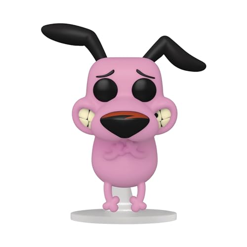 Funko POP! Animation: Courage - Courage The Cowardly Dog - Vinyl-Sammelfigur - Geschenkidee - Offizielle Handelswaren - Spielzeug Für Kinder und Erwachsene - TV Fans - Modellfigur Für Sammler von Funko