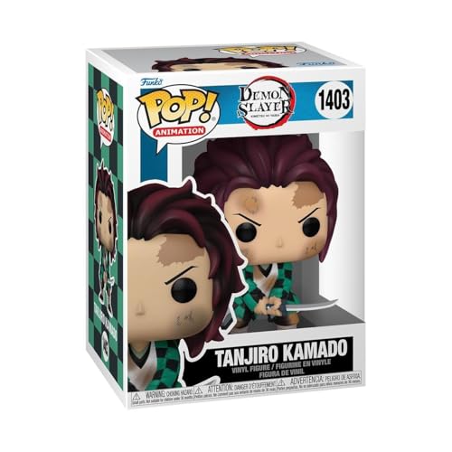 Funko POP! Animation: Demon Slayer - Tanjiro Kamado - (Training) - Vinyl-Sammelfigur - Geschenkidee - Offizielle Handelswaren - Spielzeug Für Kinder Und Erwachsene - Anime Fans von Funko