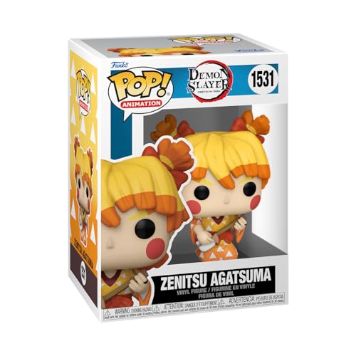 Funko POP! Animation: Demon Slayer - Zenitsu Agatsuma - (Kimono) - Vinyl-Sammelfigur - Geschenkidee - Offizielle Handelswaren - Spielzeug Für Kinder und Erwachsene - Anime Fans von Funko