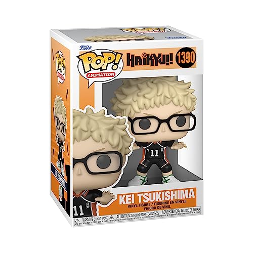 Funko Pop! Animation: Haikyu - Tsukishima - Haikyu! - Vinyl-Sammelfigur - Geschenkidee - Offizielle Handelswaren - Spielzeug Für Kinder und Erwachsene - Anime Fans - Modellfigur Für Sammler von Funko