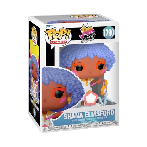 Funko POP! Animation: Jem and The Holograms - Shana Elmsford - Vinyl-Sammelfigur - Geschenkidee - Offizielle Handelswaren - Spielzeug Für Kinder und Erwachsene - TV Fans - Modellfigur Für Sammler von Funko