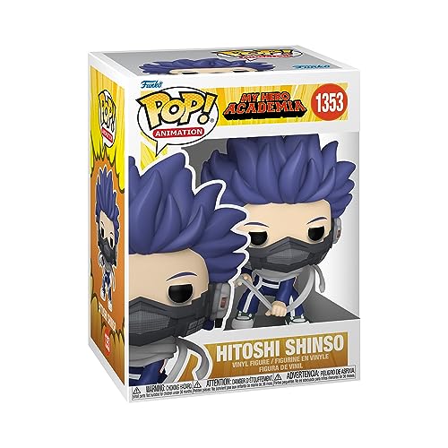 Funko Pop! Animation: MHA - Hitoshi Shinso - 1/6 Quote Für Seltene Chase-Variante - My Hero Academia - Vinyl-Sammelfigur - Geschenkidee - Offizielle Handelswaren - Spielzeug Für Kinder und Erwachsene von Funko