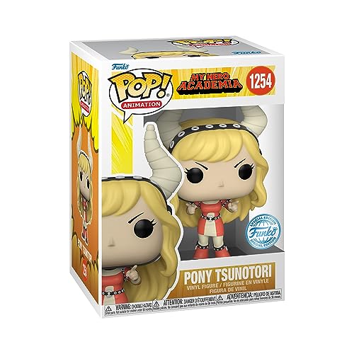 Funko POP! Animation: My Hero Academia (MHA) 1B - Pony Tsunotori - My Hero Academia and 2 - Vinyl-Sammelfigur - Geschenkidee - Offizielle Handelswaren - Spielzeug Für Kinder und Erwachsene von Funko