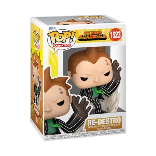 Funko POP! Animation: My Hero Academia (MHA) 2 - Re-Destro - Vinyl-Sammelfigur - Geschenkidee - Offizielle Handelswaren - Spielzeug Für Kinder und Erwachsene - Anime Fans - Modellfigur Für Sammler von Funko