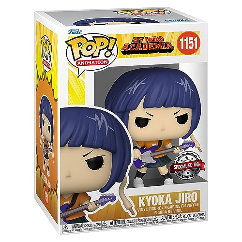 Funko POP! Animation: My Hero Academia (MHA) - Jirou Mit Guitar - Vinyl-Sammelfigur - Geschenkidee - Offizielle Handelswaren - Spielzeug Für Kinder Und Erwachsene - Anime Fans von Funko