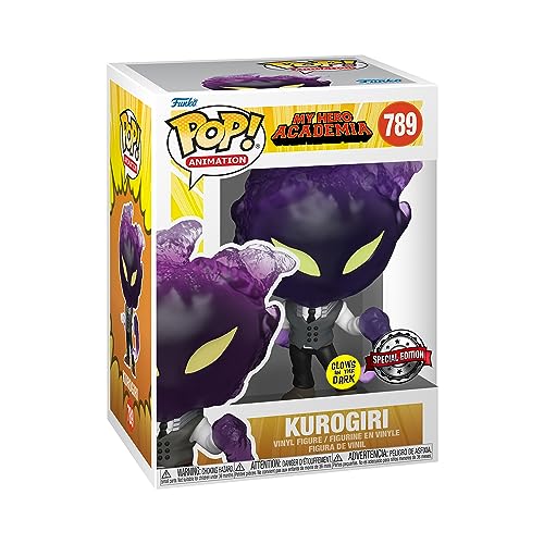 Funko Pop! Animation: My Hero Academia (MHA) - Kurogiri - Leuchtet Im Dunkeln - My Hero Academia and 2 - Vinyl-Sammelfigur - Geschenkidee - Offizielle Handelswaren - Anime Fans von Funko