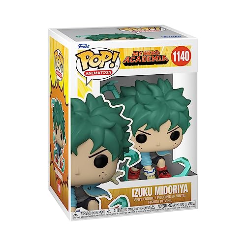 Funko Pop! Animation: My Hero Academia (MHA) - Izuku Midoriya - Deku mit Gloves - Vinyl-Sammelfigur - Geschenkidee - Offizielle Handelswaren - Spielzeug Für Kinder und Erwachsene - Anime Fans von Funko