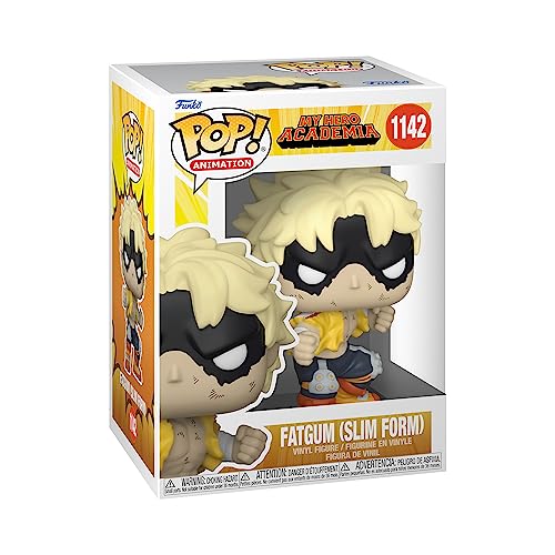 Funko Pop! Animation: My Hero Academia (MHA) - Fat Gum - Vinyl-Sammelfigur - Geschenkidee - Offizielle Handelswaren - Spielzeug Für Kinder und Erwachsene - Anime Fans - Modellfigur Für Sammler von Funko