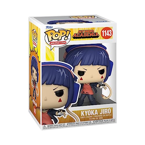 Funko Pop! Animation: My Hero Academia (MHA) - Kyouka Jirou - Hearing Hero: Earphone Jack - Vinyl-Sammelfigur - Geschenkidee - Offizielle Handelswaren - Spielzeug Für Kinder und Erwachsene von Funko