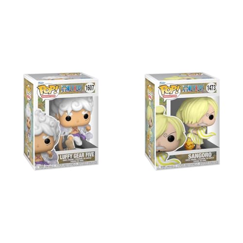 Funko POP! Animation: One Piece S8 - Monkey D. Luffy & Pop! Animation: One Piece - Vinsmoke Sanji - Sangoro von Funko