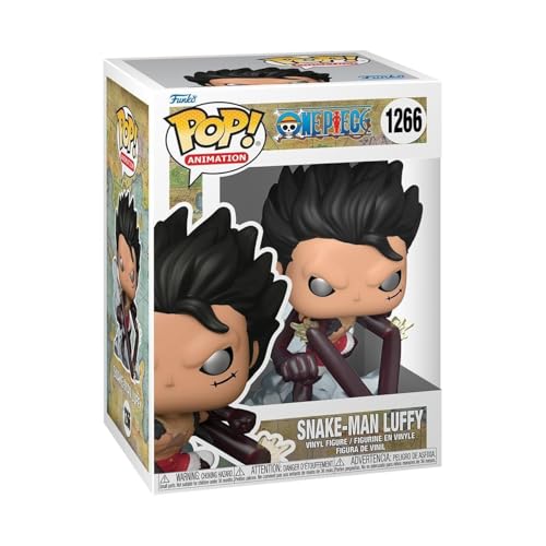 Funko Pop! Animation: One Piece - Snake-Man Monkey D. Luffy - Monkey D. Ruffy - Vinyl-Sammelfigur - Geschenkidee - Offizielle Handelswaren - Spielzeug Für Kinder und Erwachsene - Anime Fans von Funko