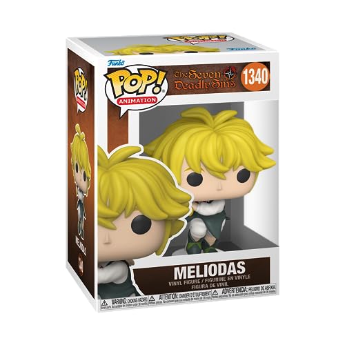 Funko POP! Animation: Seven Deadly Sins - Meliodas Mit Full Counter Pose - Vinyl-Sammelfigur - Geschenkidee - Offizielle Handelswaren - Spielzeug Für Kinder Und Erwachsene - Anime Fans von Funko