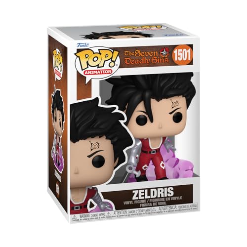 Funko POP! Animation: Sieben Todsünden - Zeldoris - Zeldris - Sammelfigur aus Vinyl - Offizielle Merchandise - Spielzeug für Kinder & Erwachsene - Anime-Fans von Funko