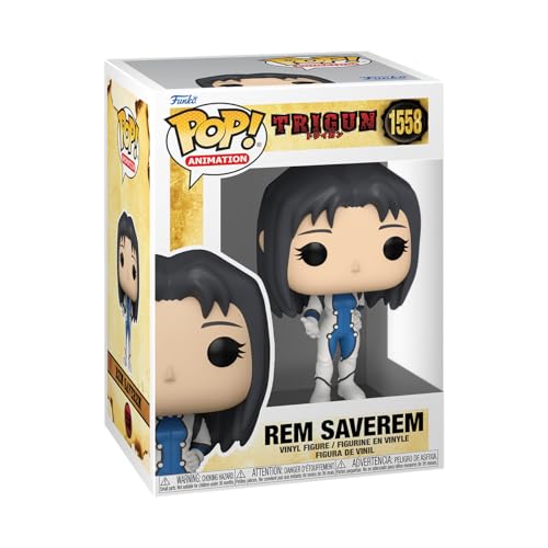 Funko POP! Animation: Trigun - Rem Saverem - Sammelfigur aus Vinyl - Offizielles Merchandise - Spielzeug für Kinder & Erwachsene - Anime Fans und Display von Funko