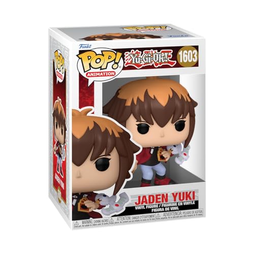 Funko POP! Animation: Yu-Gi-Oh! - Jaden Yuki - Vinyl-Sammelfigur - Geschenkidee - Offizielle Handelswaren - Spielzeug Für Kinder und Erwachsene - Anime Fans - Modellfigur Für Sammler und Display von Funko