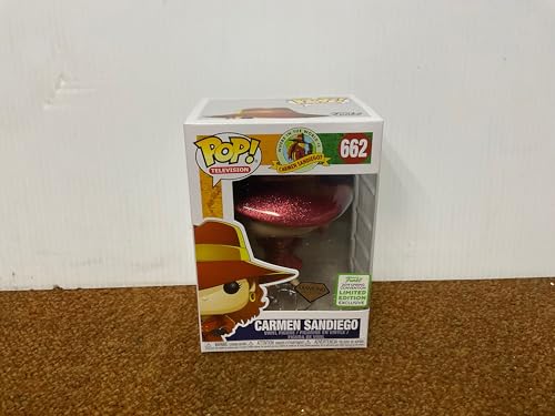 Funko POP! Carmen Sandiego - Carmen (DGLT) Vinyl Figure 10cm ECCC 2019 Limited von POP