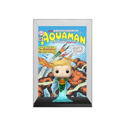 Funko Pop! Comic Cover: DC - Aquaman - Vinyl-Sammelfigur - Geschenkidee - Offizielle Handelswaren - Spielzeug Für Kinder und Erwachsene - Modellfigur Für Sammler und Display von Funko