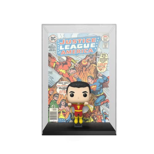 Funko Pop! Comic Cover: DC - Shazam - Vinyl-Sammelfigur - Geschenkidee - Offizielle Handelswaren - Spielzeug Für Kinder und Erwachsene - Modellfigur Für Sammler und Display von Funko