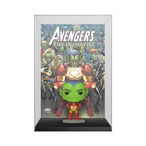 Funko POP! Comic Cover: Marvel - Iron Man Skrull - Vinyl-Sammelfigur - Geschenkidee - Offizielle Handelswaren - Spielzeug Für Kinder Und Erwachsene - Modellfigur Für Sammler Und Display von Funko