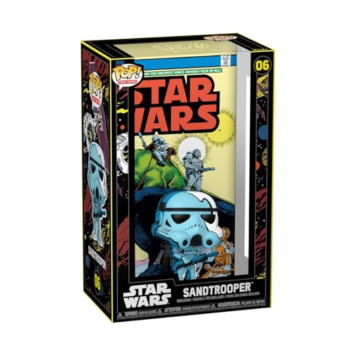 Funko POP! Comic Cover: SW – Sandtrooper - (1977) #31 - Star Wars- Vinyl-Sammelfigur - Geschenkidee - Offizielle Handelswaren - Spielzeug Für Kinder und Erwachsene - Movies Fans von Funko