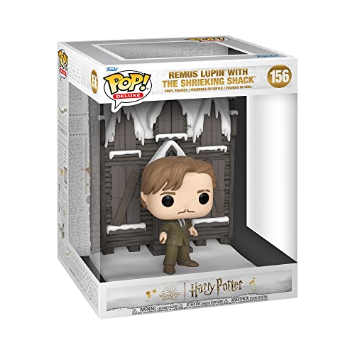 Funko Pop! Deluxe: HP Hogsmeade - The Shrieking Shack Shack mit Lupin - Harry Potter - Vinyl-Sammelfigur - Geschenkidee - Offizielle Handelswaren - Spielzeug Für Kinder und Erwachsene von Funko