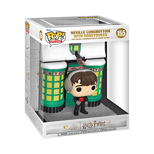 Funko Pop! Deluxe: HP Hogsmeade - Honeydukes mit Neville Longbottom - Harry Potter - Vinyl-Sammelfigur - Geschenkidee - Offizielle Handelswaren - Spielzeug Für Kinder und Erwachsene von Funko