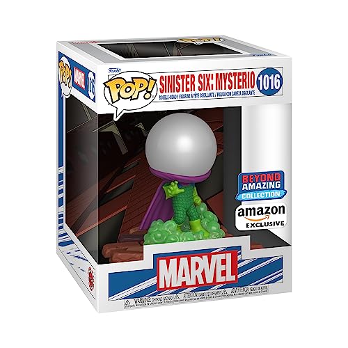 Funko Pop! Deluxe: Marvel Sinister 6- Mysterio - Marvel Comics - Amazon-Exklusiv - Vinyl-Sammelfigur - Geschenkidee - Offizielle Handelswaren - Spielzeug Für Kinder und Erwachsene von Funko