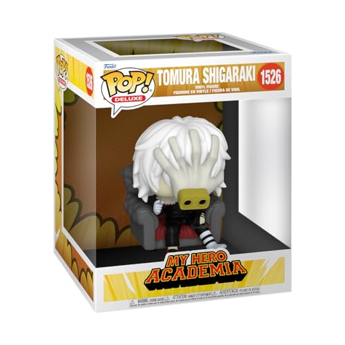 Funko POP! Deluxe: My Hero Academia (MHA) 2 - Tomura Shigaraki in Chair - Vinyl-Sammelfigur - Geschenkidee - Offizielle Handelswaren - Spielzeug Für Kinder und Erwachsene - Anime Fans von Funko