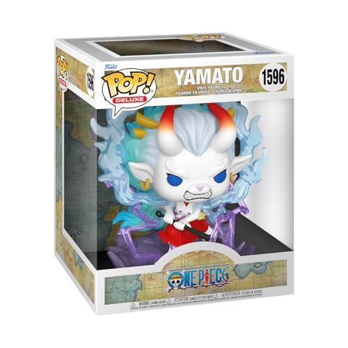 Funko POP! Deluxe: One Piece S8 - Yamato Man-Beast Form - Vinyl-Sammelfigur - Geschenkidee - Offizielle Handelswaren - Spielzeug Für Kinder und Erwachsene - Anime Fans - Modellfigur Für Sammler von Funko