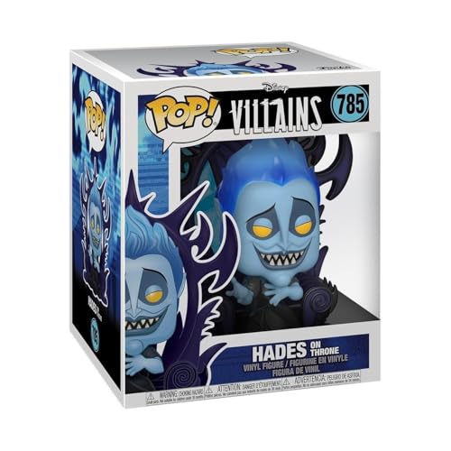 Funko POP! Deluxe: Villains - Hades On Throne - Disney Villains - Vinyl-Sammelfigur - Geschenkidee - Offizielle Handelswaren - Spielzeug Für Kinder Und Erwachsene - Movies Fans von Funko