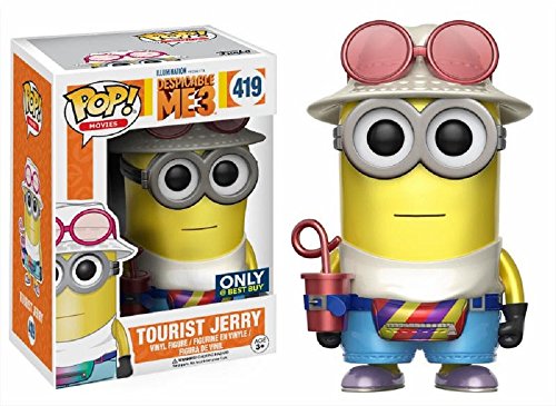 Funko POP! Despicable Me 3: Tourist Jerry Metallic Vinyl Figure 10cm von Funko