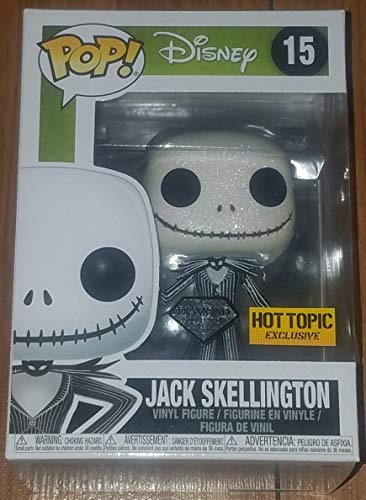 Funko POP! Disney Jack Skellington (Diamond Collection) #15 Hot Topic Exclusive von POP